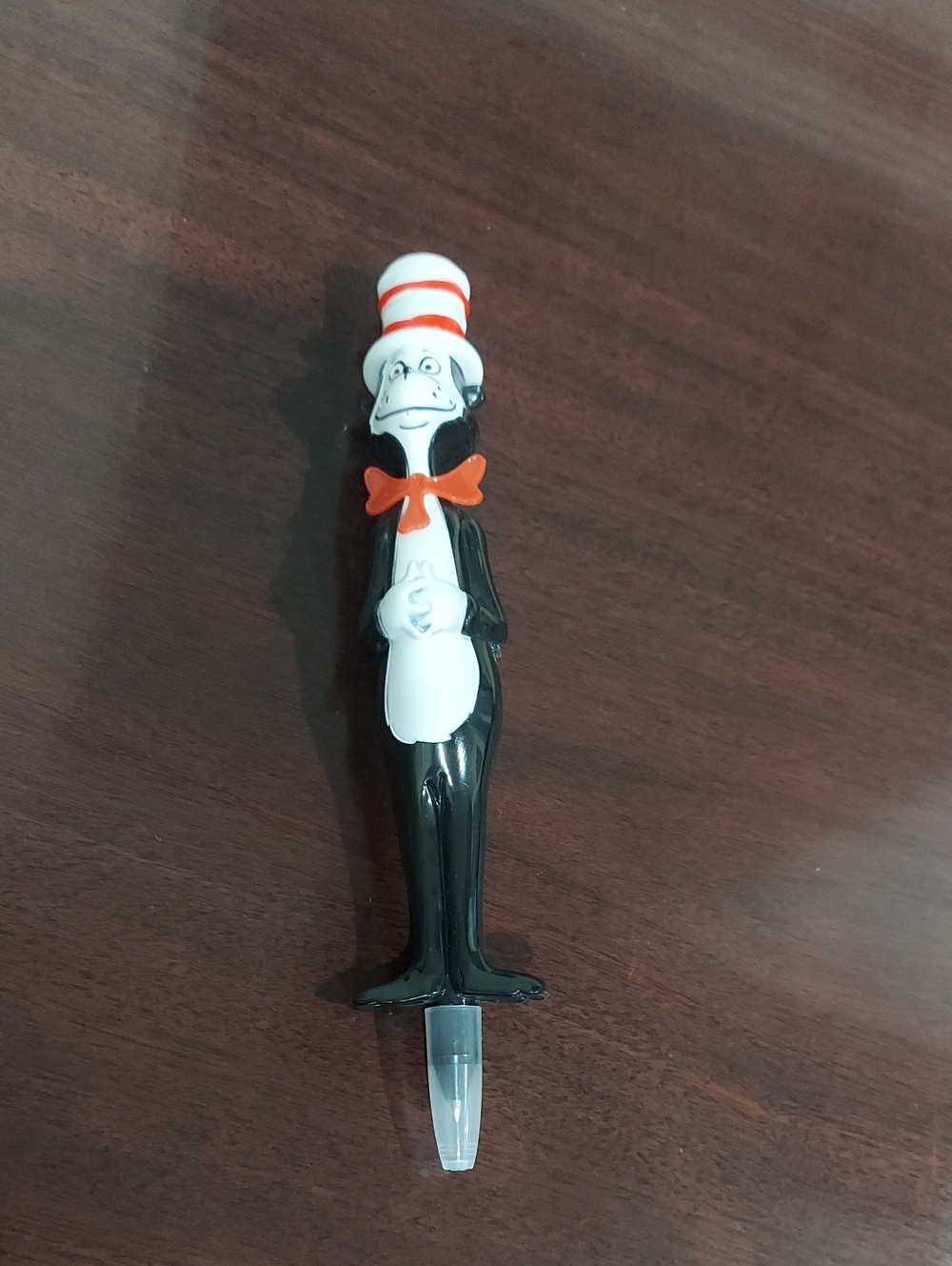 ❤️ Cat in the Hat Novelty Pen - Black, White & Red
